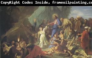Jean-Baptiste Jouvenet The Resurrection of Lazarus (mk05)